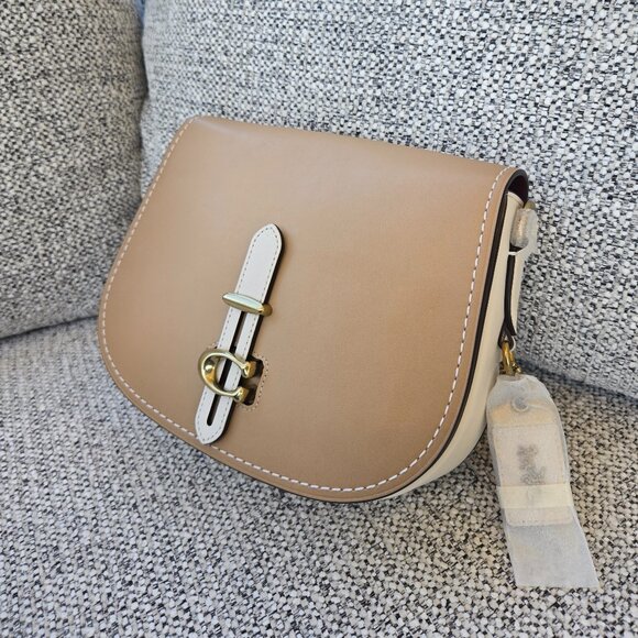 Coach Saddle Bag 23 Colorblock - Picture 13 of 16